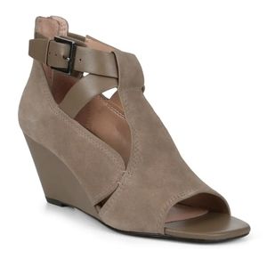 Donald J. Pliner SILA-KS Suede Wedge Sandal NWT!